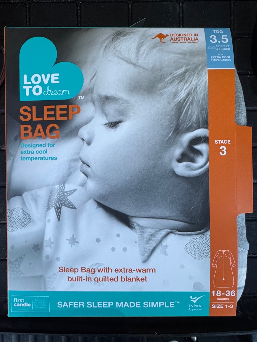 Love to dream Sleep Bag size 1-3